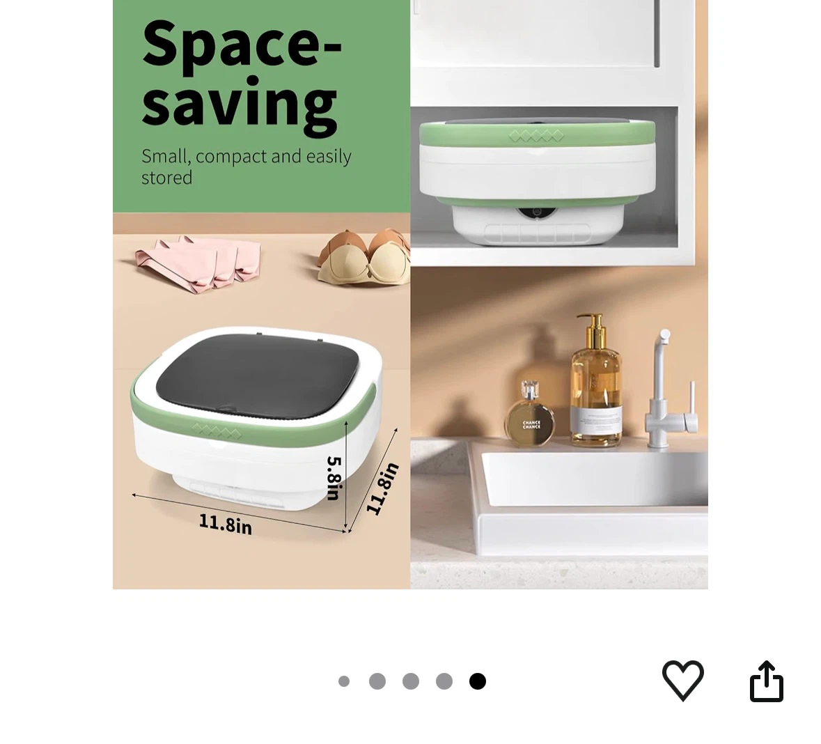 Collapsible Mini Washing Machine - photo 4