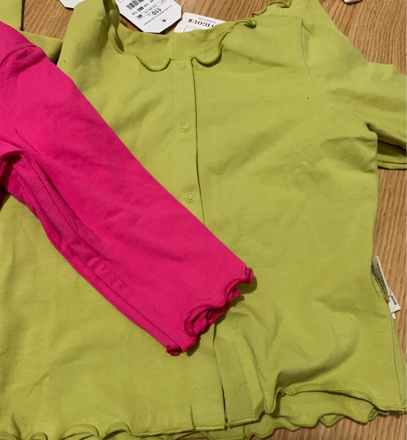 Cavigour Collection Kids Long Sleeve Tops - Size 110