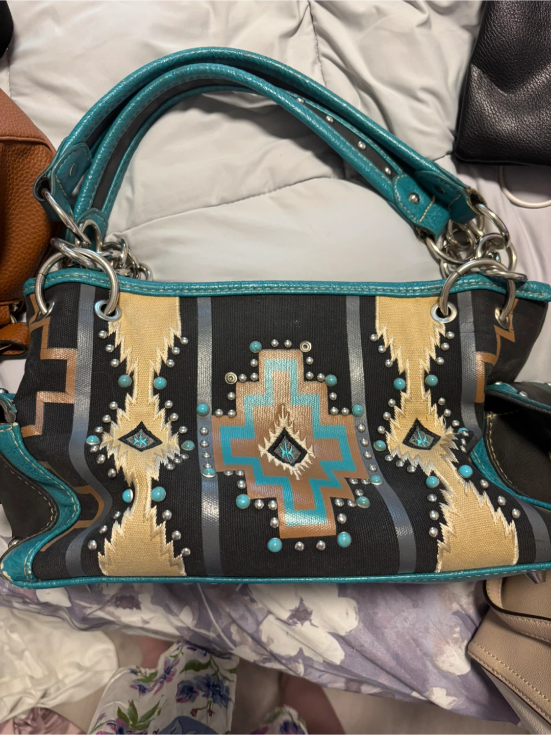 Embroidered Western Style Shoulder Bag- Montana West - photo 2