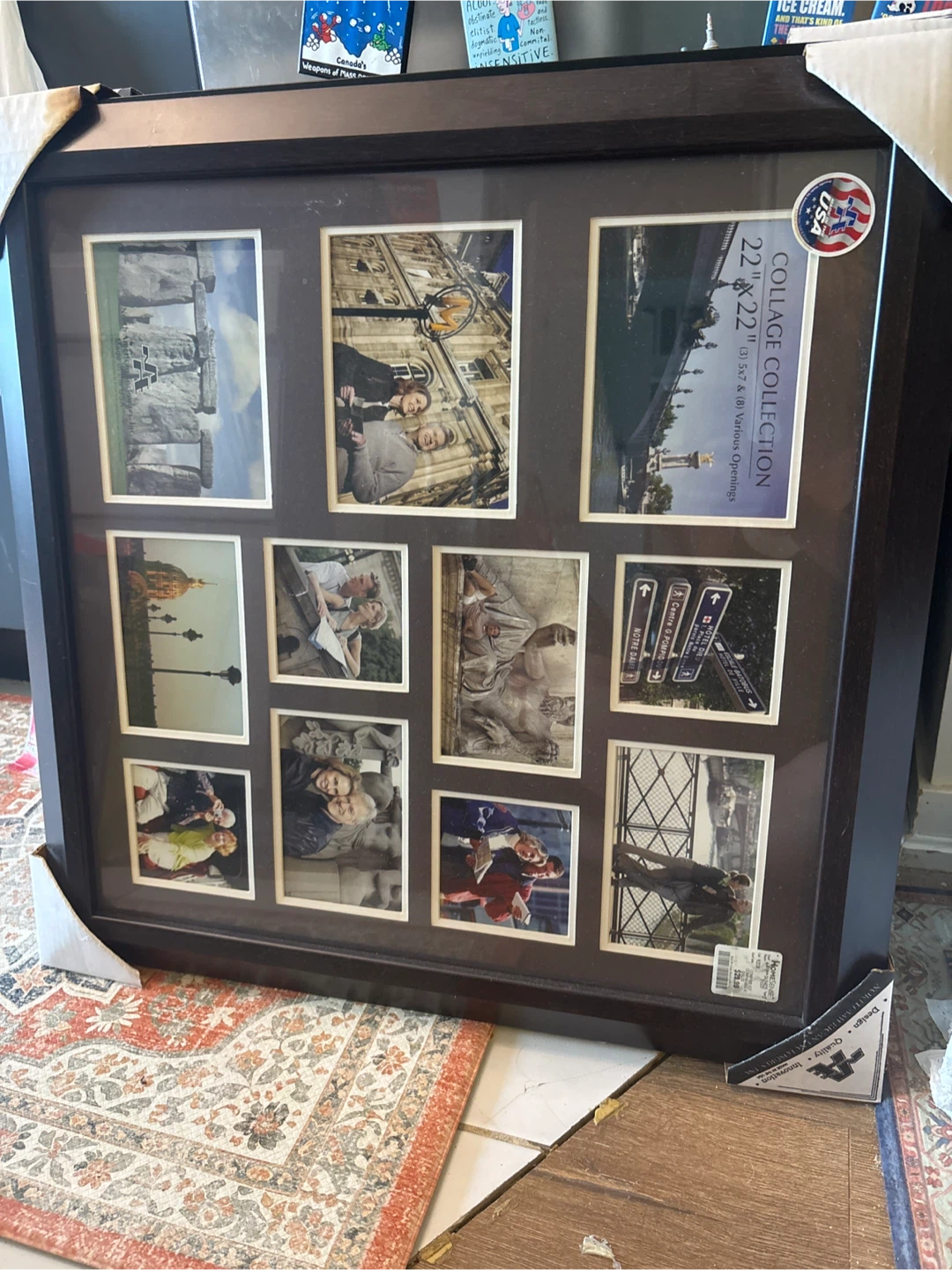 26”x26" Collage Photo Frame Collection