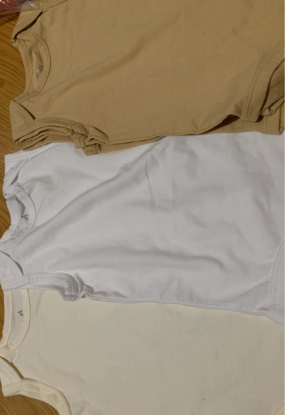 Amazon Baby Bodysuits - 24 Months - White, Tan, Cream