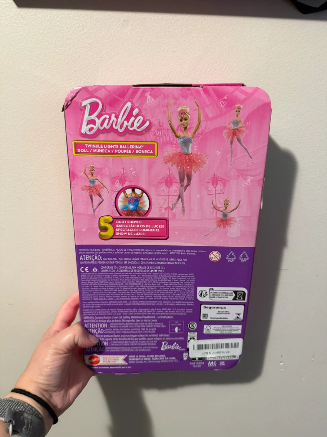 Barbie Twinkle Lights Ballerina Doll - photo 2