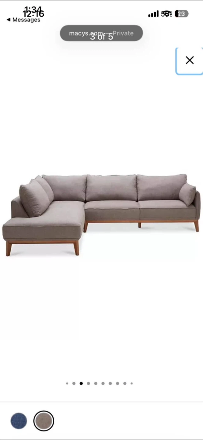 Macys Jollene Sofa NEED GONE TODAY - photo 3