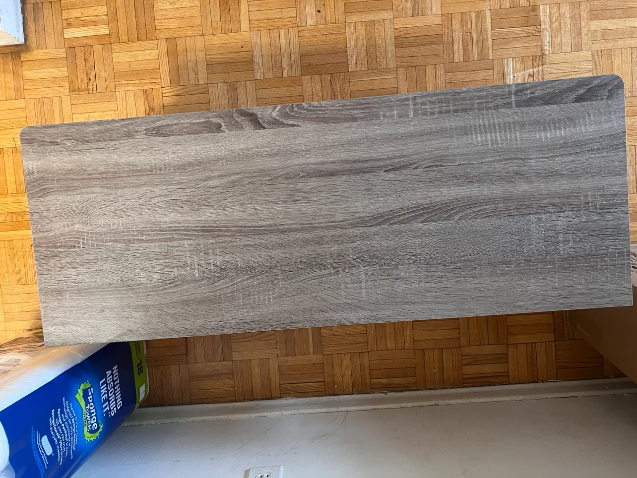 Grey 3-Shelf Entertainment Unit/ TV table - photo 3