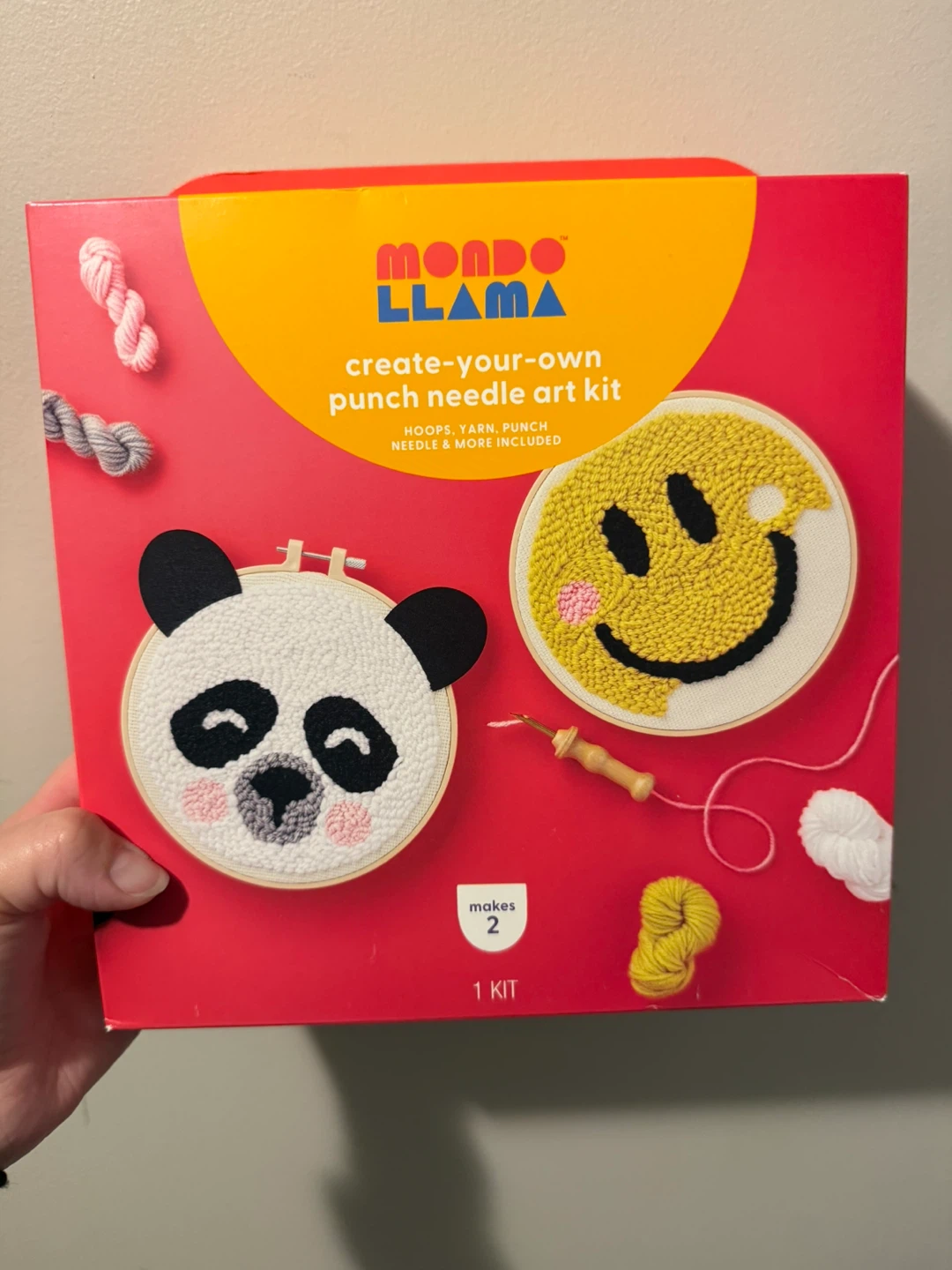Mondo Llama Create-Your-Own Punch Needle Art Kit