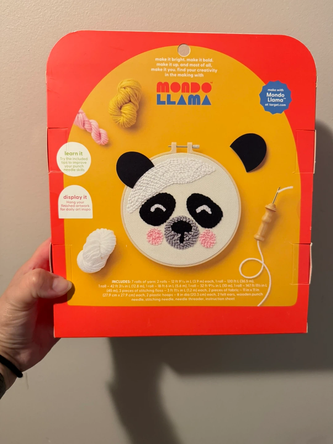 Mondo Llama Create-Your-Own Punch Needle Art Kit - photo 2