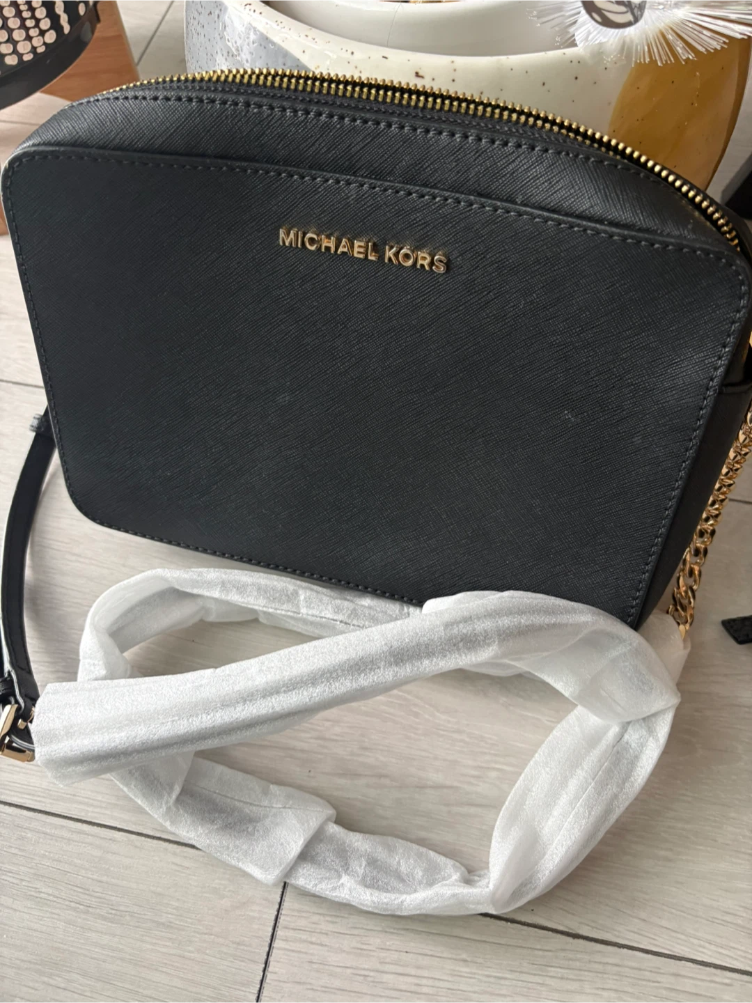 Michael Kors Black Leather Shoulder Bag - photo 3