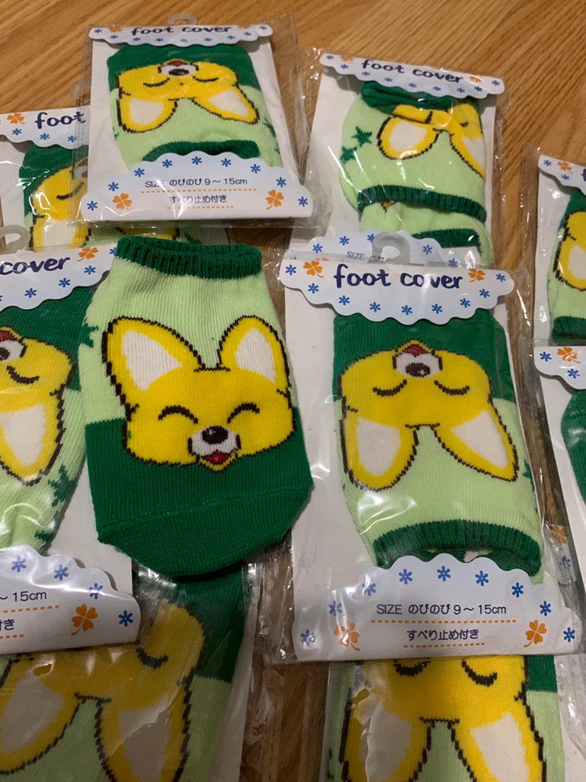 Baby "Foot Cover" Socks with Cute Dog Design - photo 3