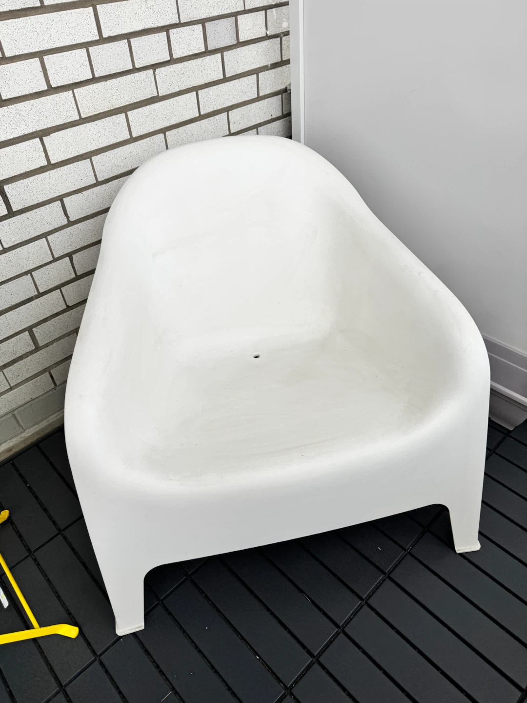 White Plastic Chair