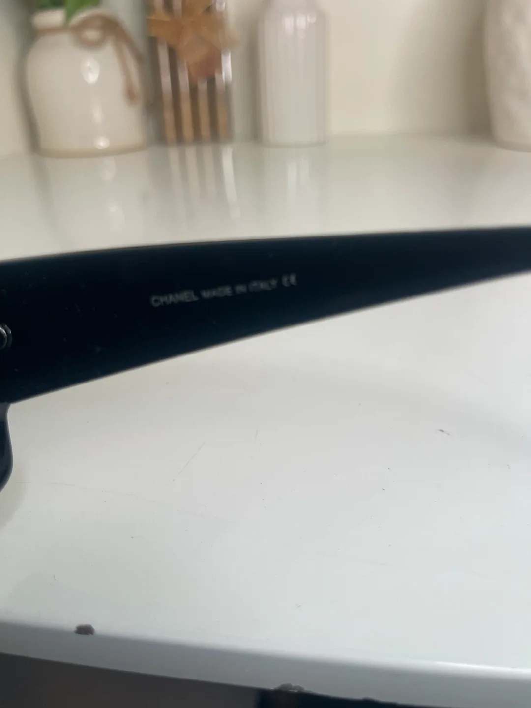 CHANEL Black Quilted Square Sunglasses - photo 2