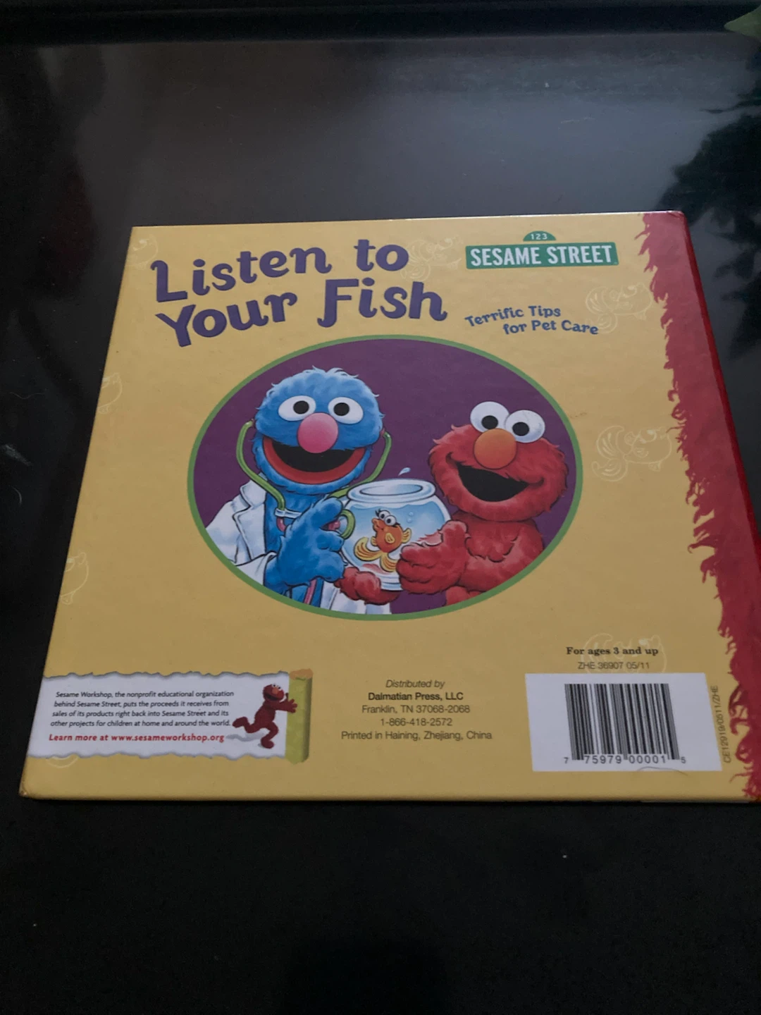 Sesame Street Listen to Your Fish Book - photo 2