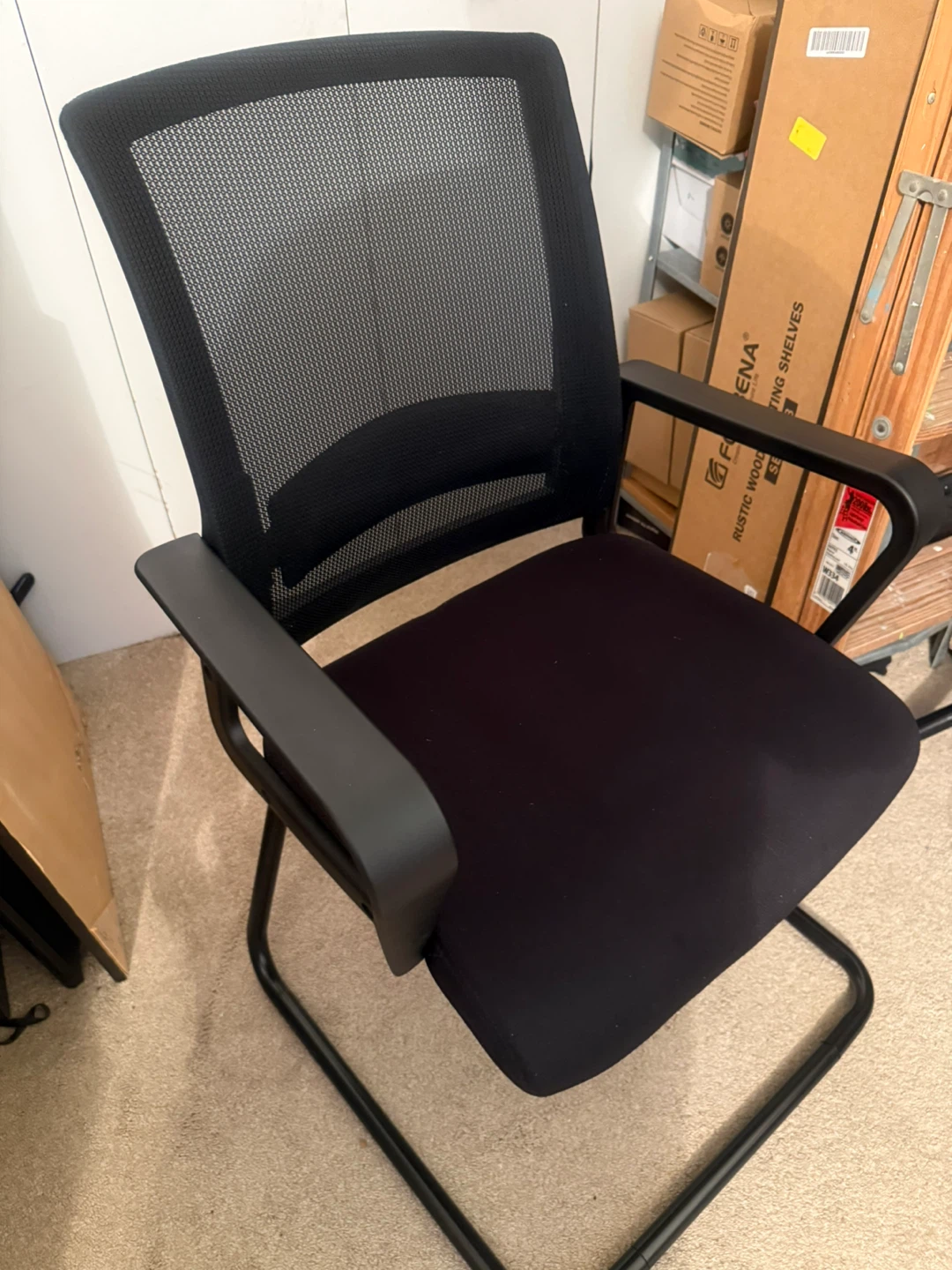 Office Guest Chair - Black - photo 5