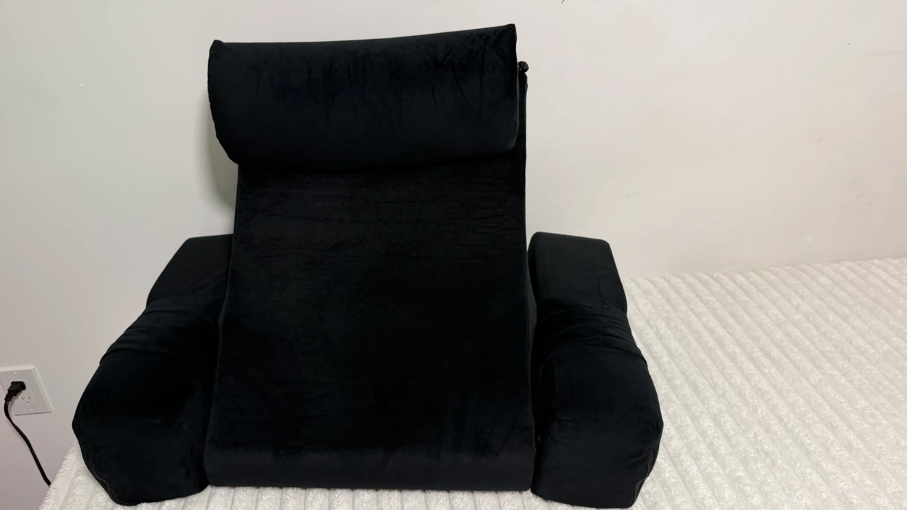 Black Velvet Reading Pillow