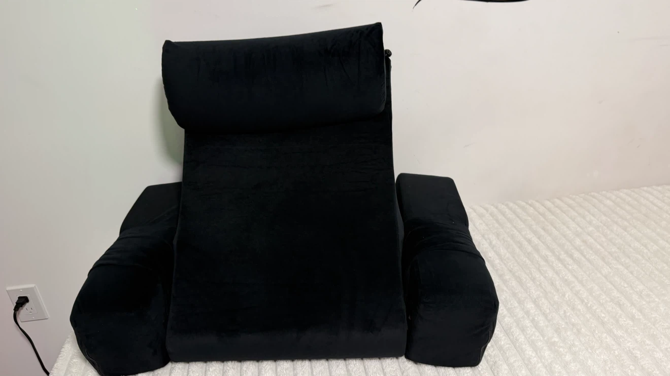 Black Velvet Reading Pillow - photo 2