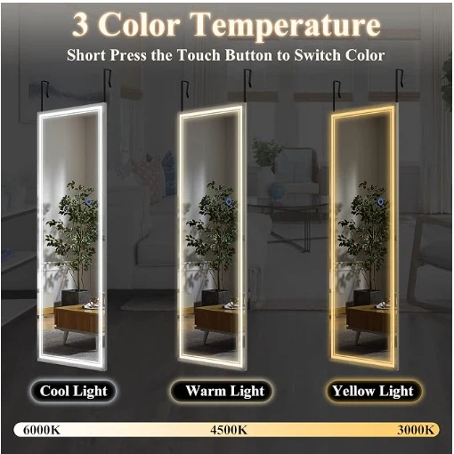 Full Body Mirror with LED Lights - photo 2