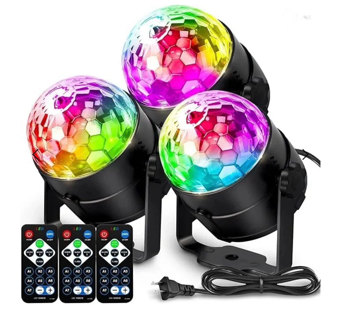 LED Disco Ball Light with Remote Control