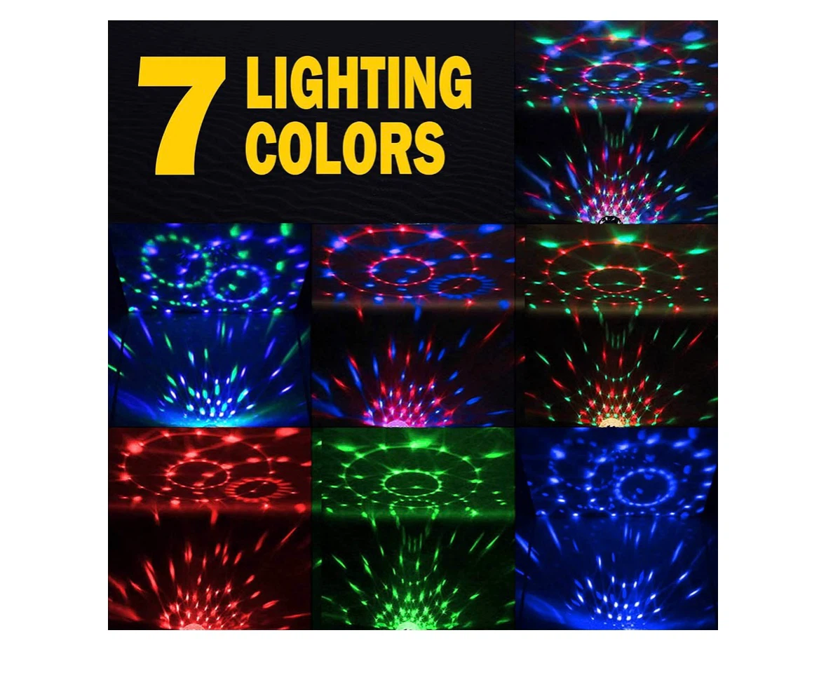 LED Disco Ball Light with Remote Control - photo 2