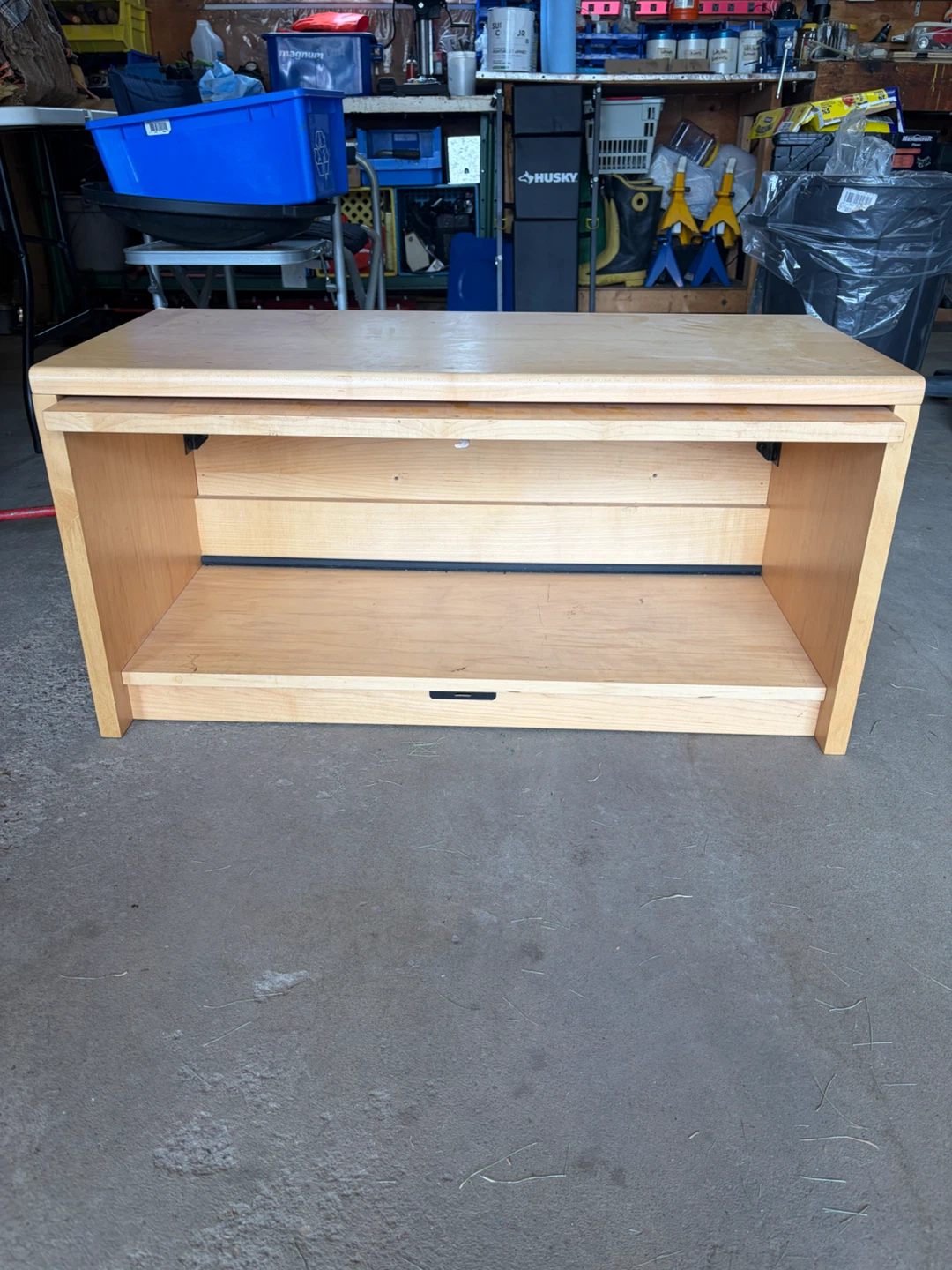 Wooden storage cabinet - photo 2