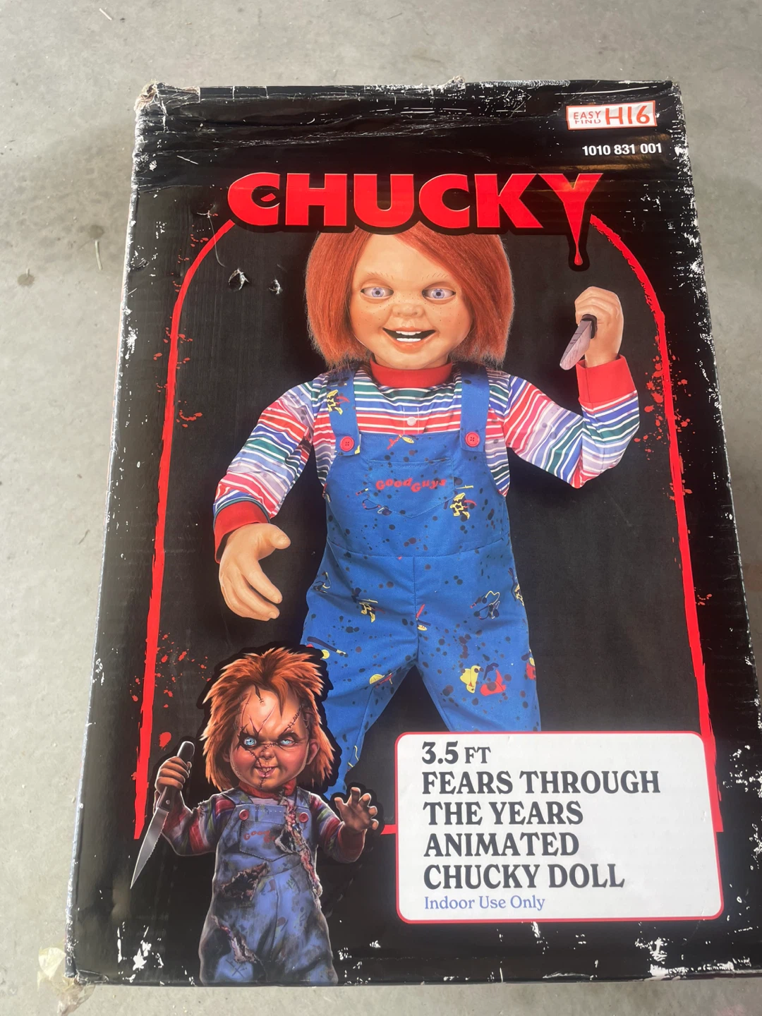 3.5 FT Animated Chucky Doll Fears Through the Years - photo 2
