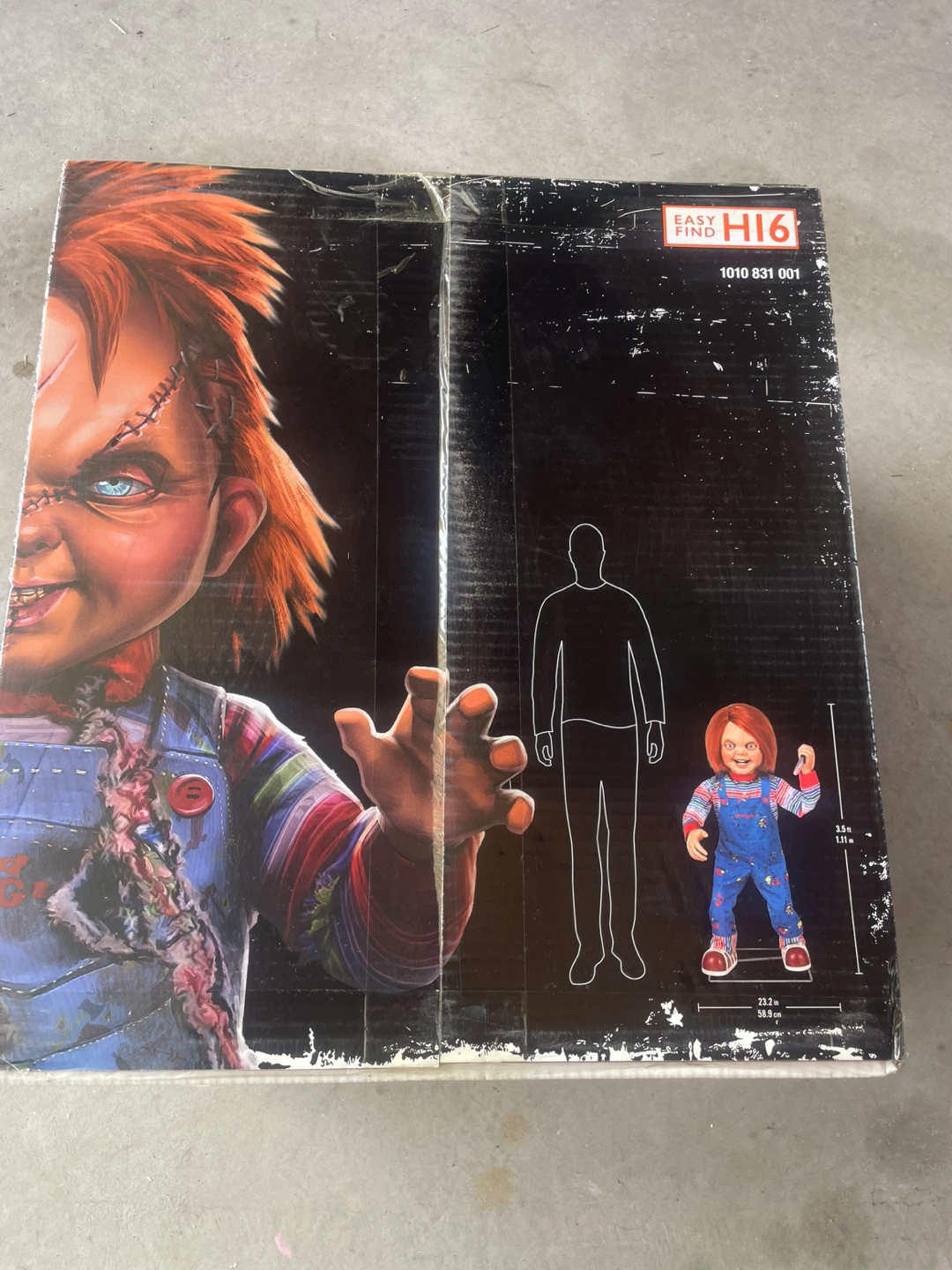 3.5 FT Animated Chucky Doll Fears Through the Years - photo 3
