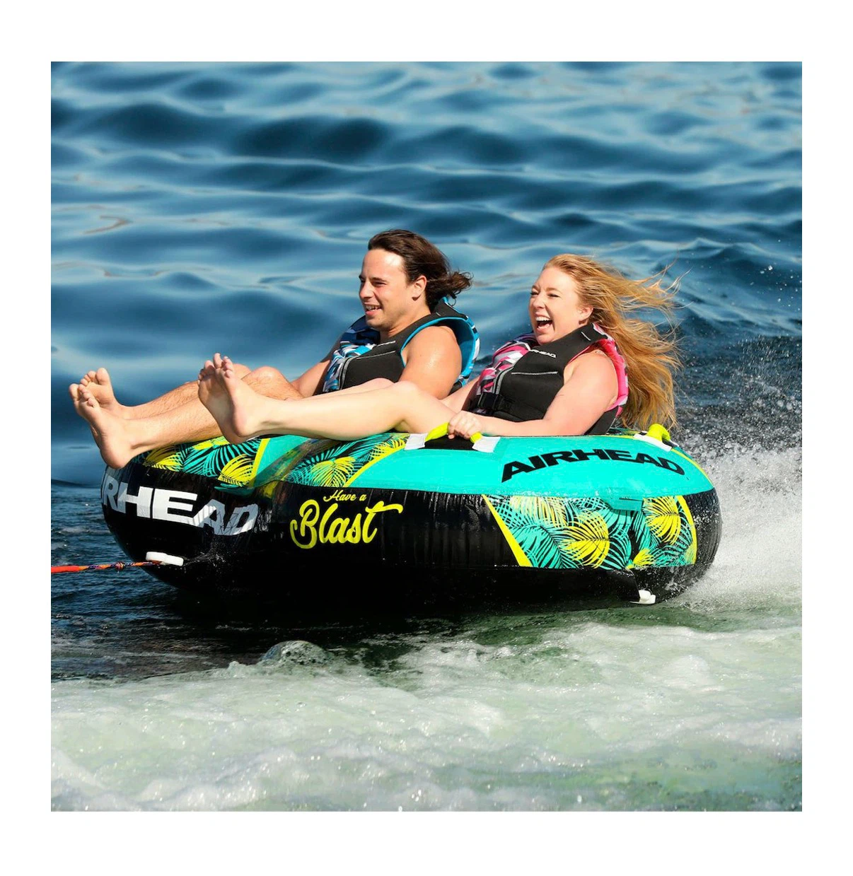Brand New-Airhead Blast 2 Towable Water Tube, 2-Person - photo 2