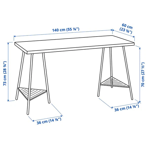 IKEA LAGKAPTEN/TILLSLAG Desk - Moving Sale - photo 2