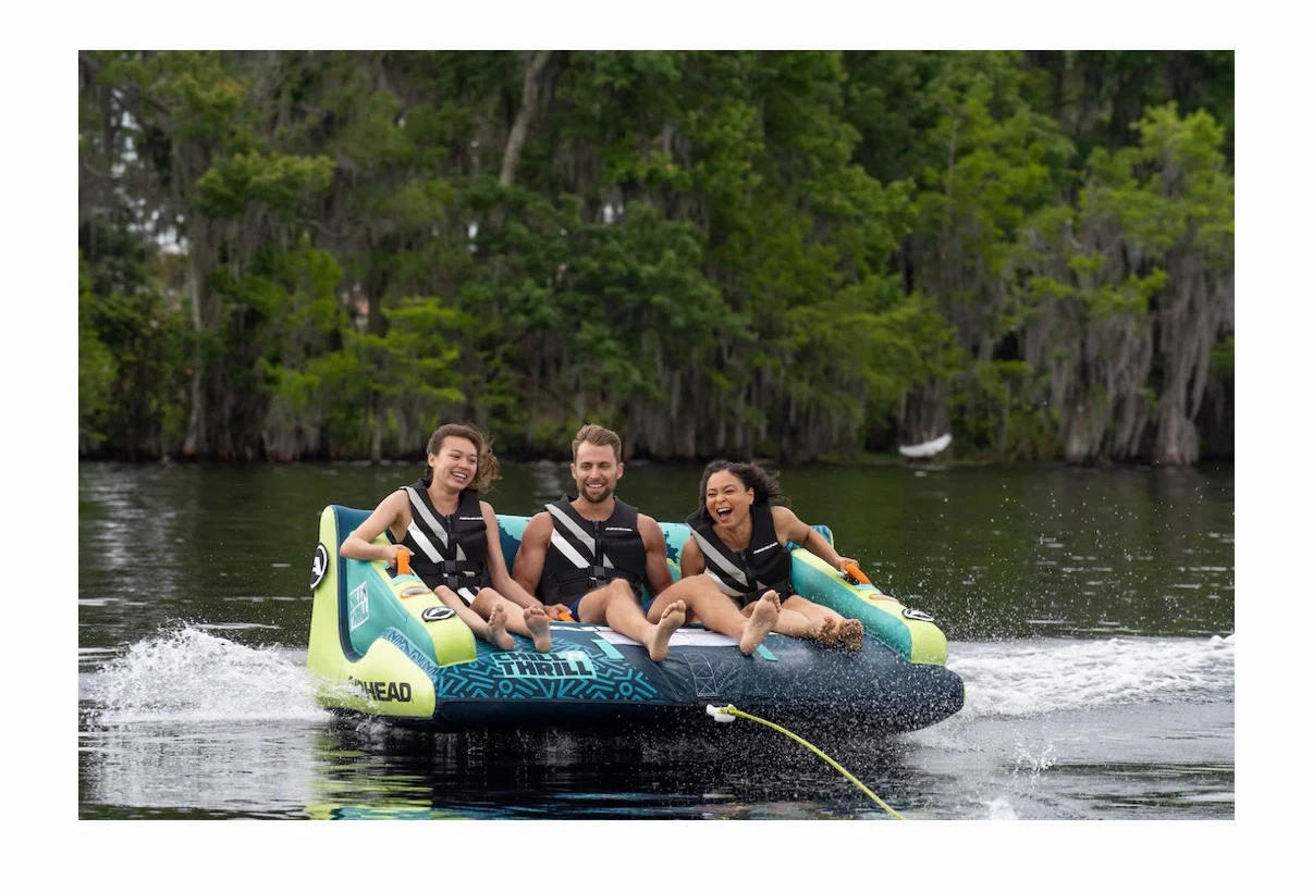 Brand New- 3-Seater-Airhead CHILL N’ THRILL Towable tube - photo 2
