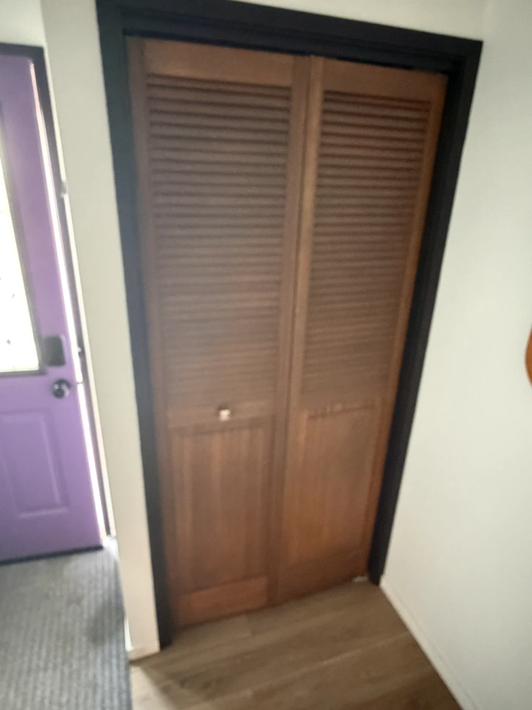 Wooden Bi-Fold Closet Doors