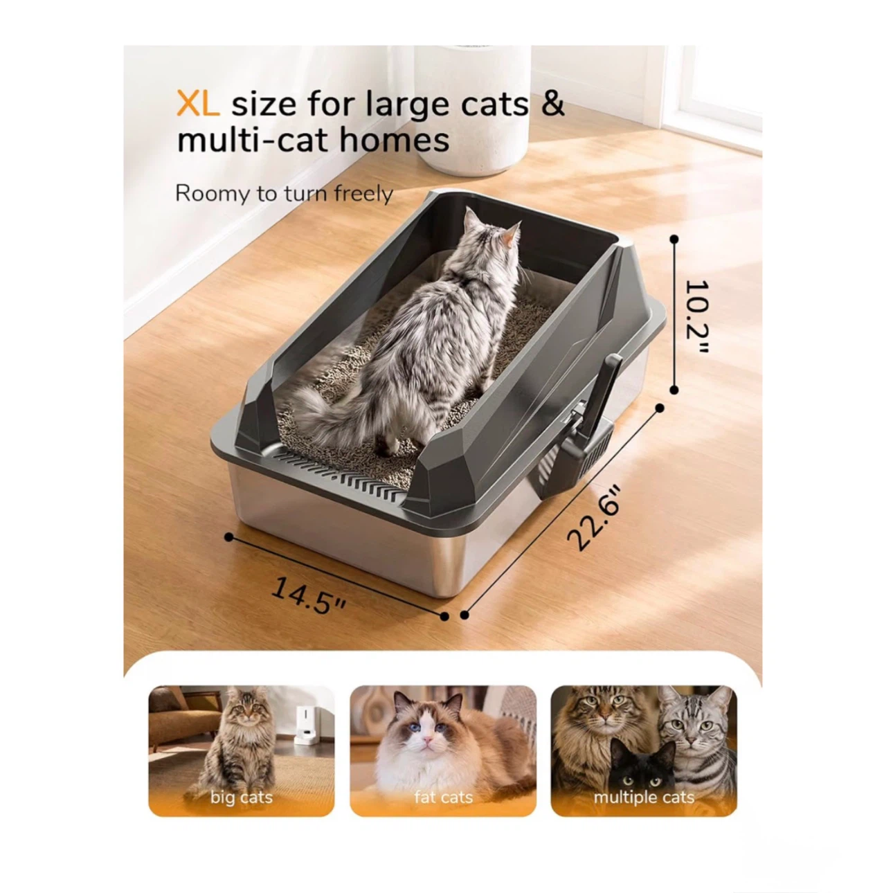 Brand new XL Cat Litter Box - photo 4