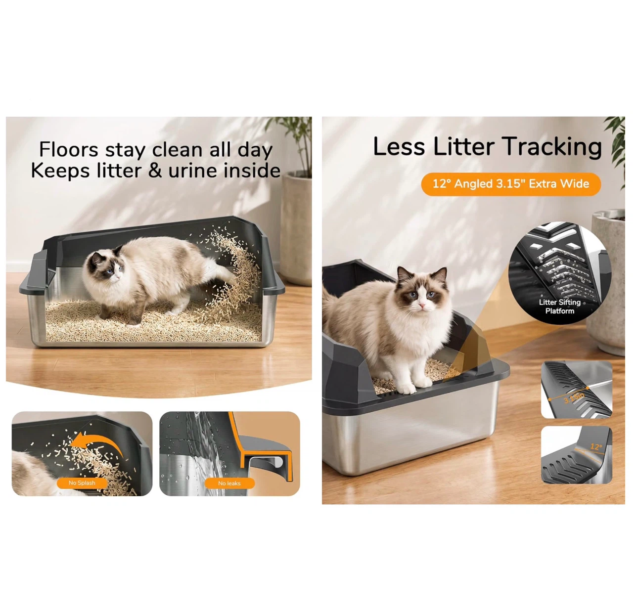 Brand new XL Cat Litter Box - photo 5
