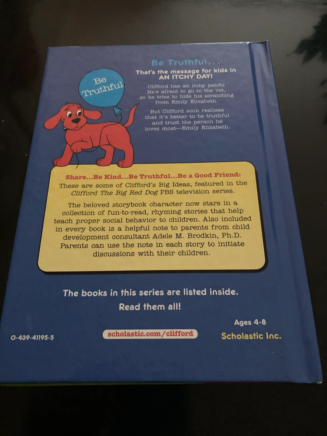 Clifford The Big Red Dog: An Itchy Day Book - photo 2