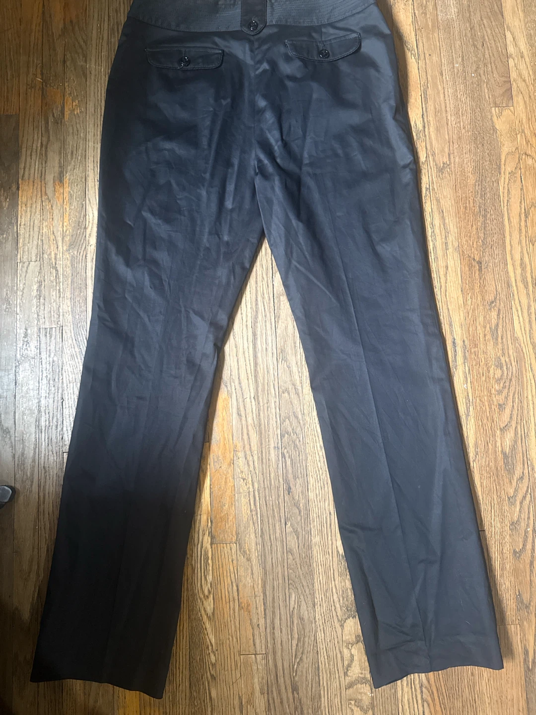 NOTRE NOUVELLE Black Dress Pants Women's Size 10 - photo 3