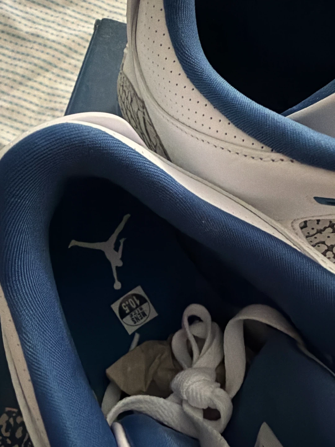 Air Jordan 3 Retro Men's Sneakers - photo 4