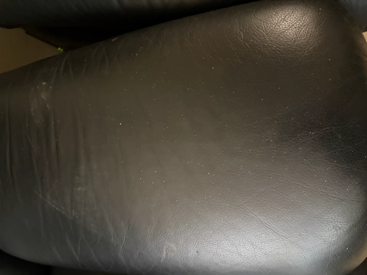 Black Leather Chair - photo 4
