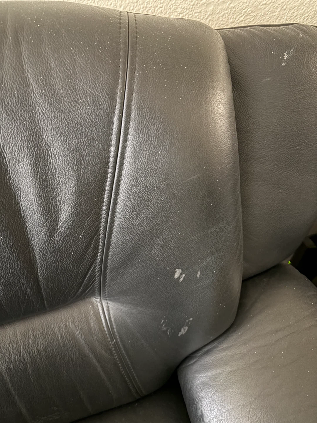 Black Leather Chair - photo 5