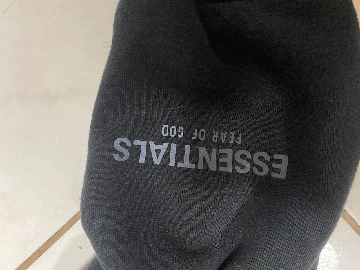 Fear of God Essentials Hoodie Black XL - photo 2