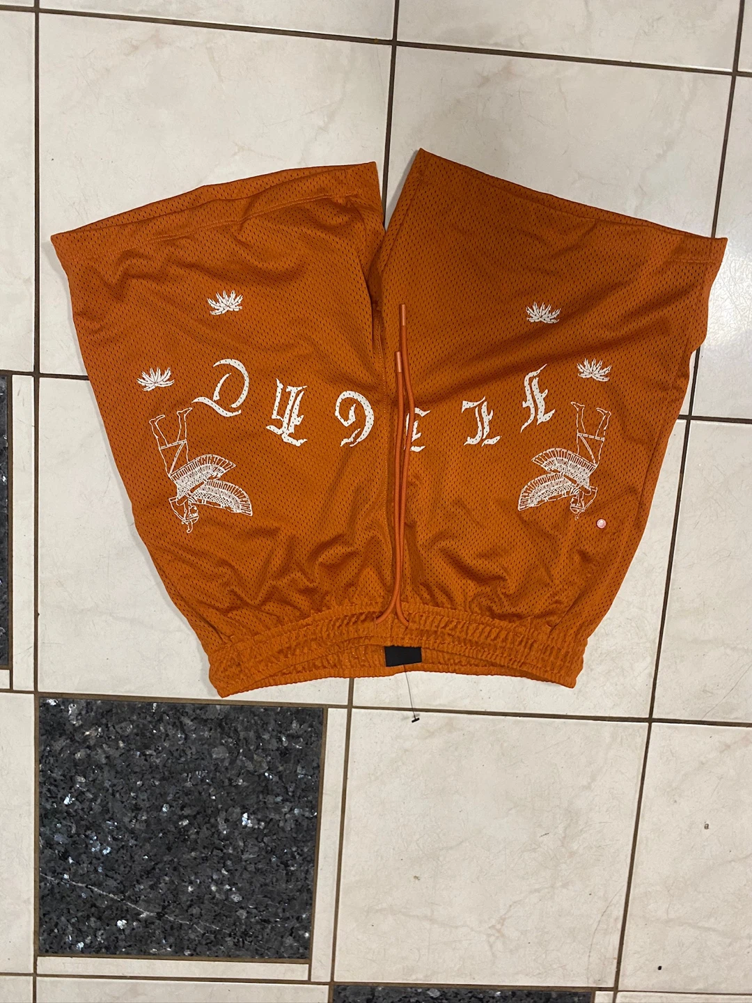 Jordan Basketball Shorts Orange