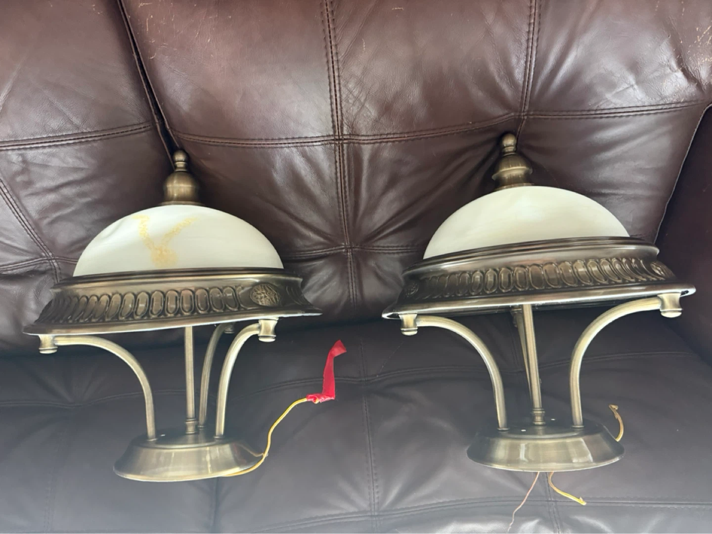 Set of 2 Vintage-Style Ceiling Lights