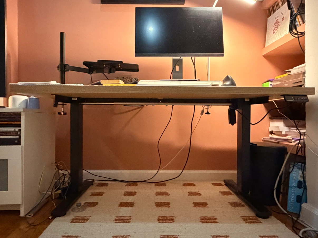 Standing Desk Frame + other home office equipment