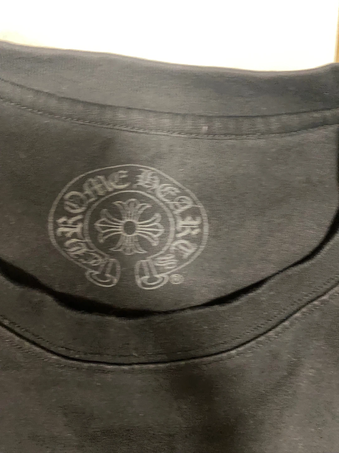 Chrome Hearts Black Pocket T-Shirt - photo 3