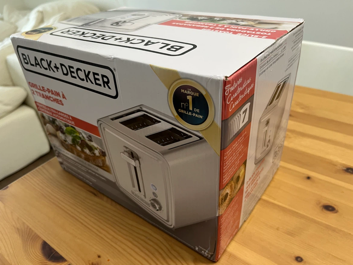 BLACK+DECKER 2-Slice Toaster in Stainless Steel - photo 2