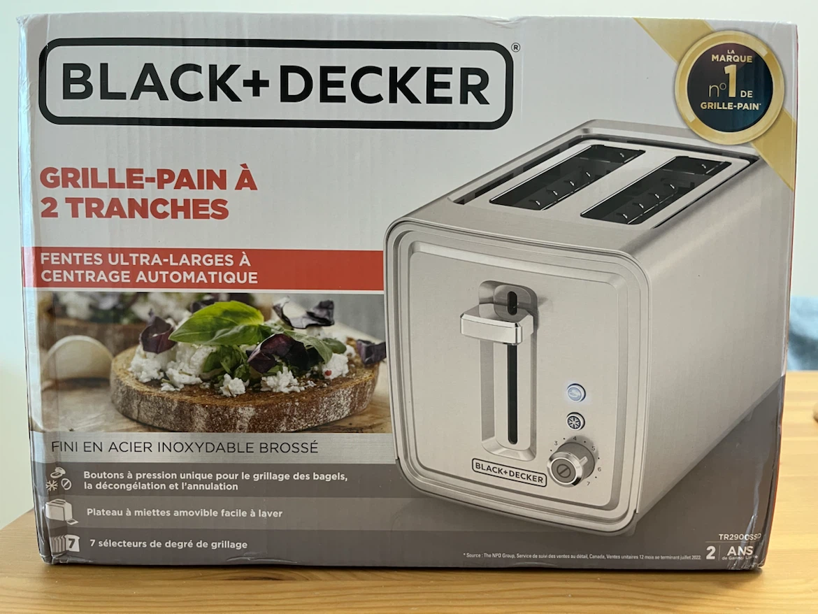 BLACK+DECKER 2-Slice Toaster in Stainless Steel - photo 3
