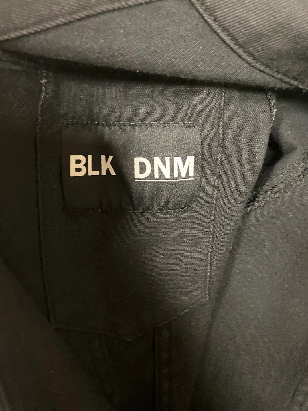 BLK DNM Black Denim Jacket