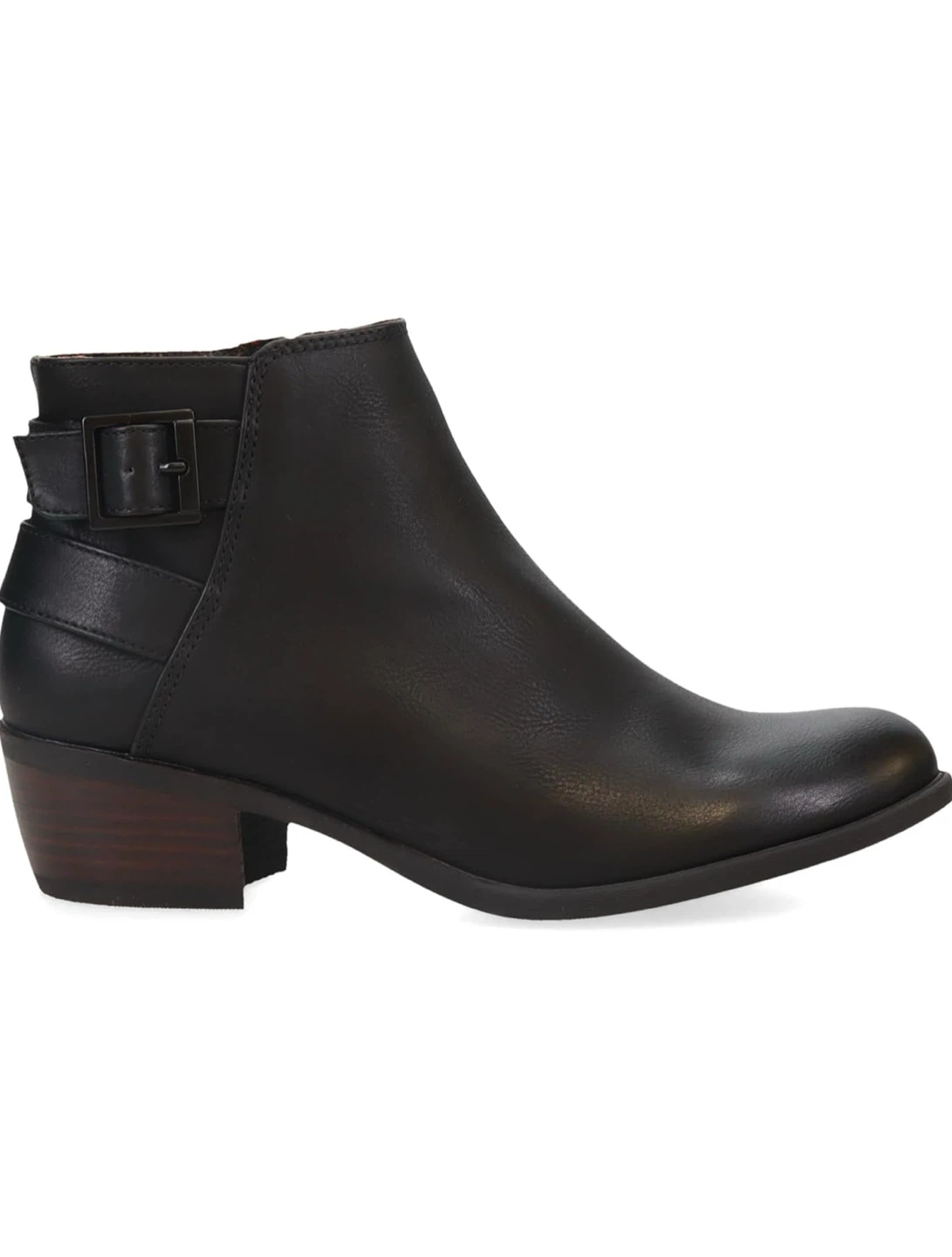 b.o.c Womens 8.5 M Black Lydia Block Heel Booties