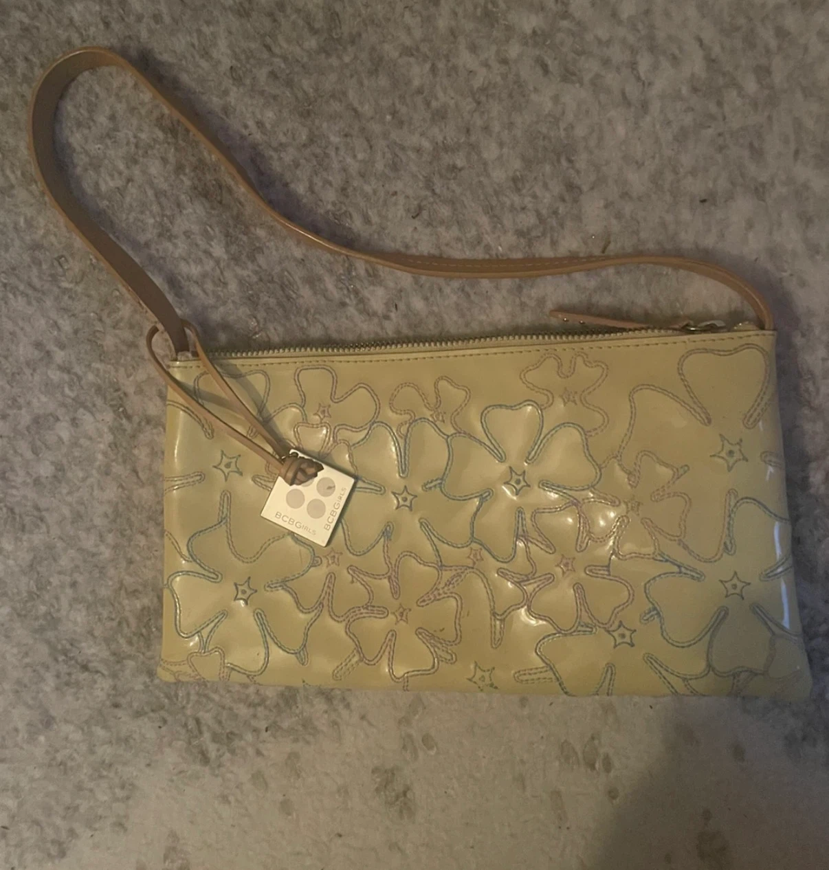 BCBG Girls Clutch with Floral Print