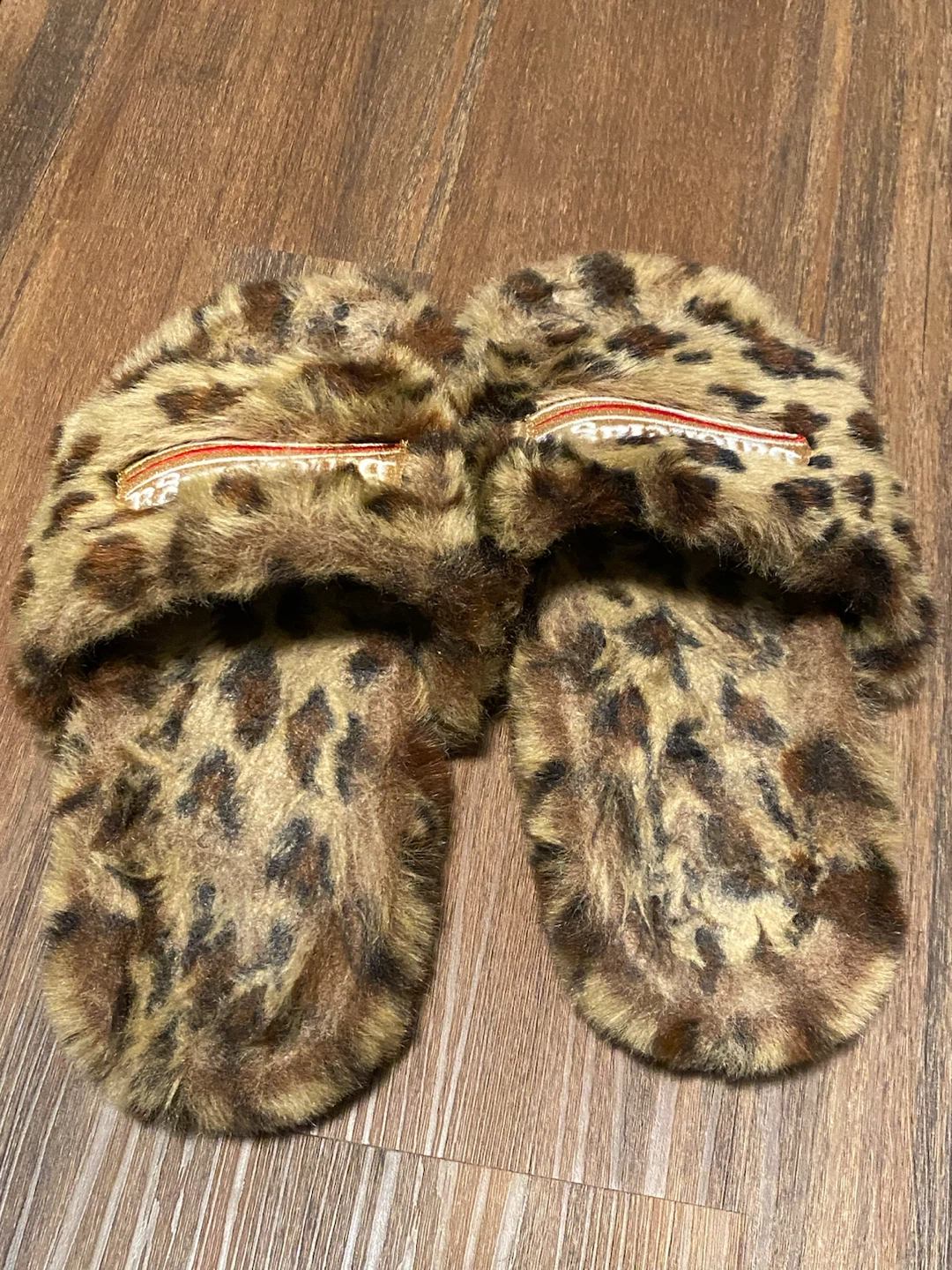 Balenciaga Leopard Print Fur Slides with Dust Bag - photo 4