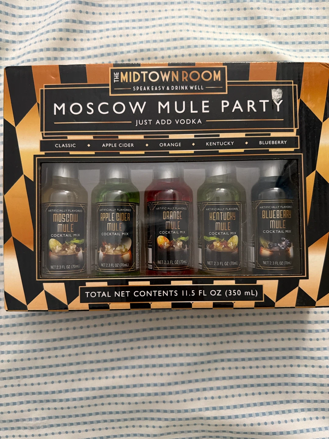 The Midtown Room Moscow Mule Party Cocktail Mix Set
