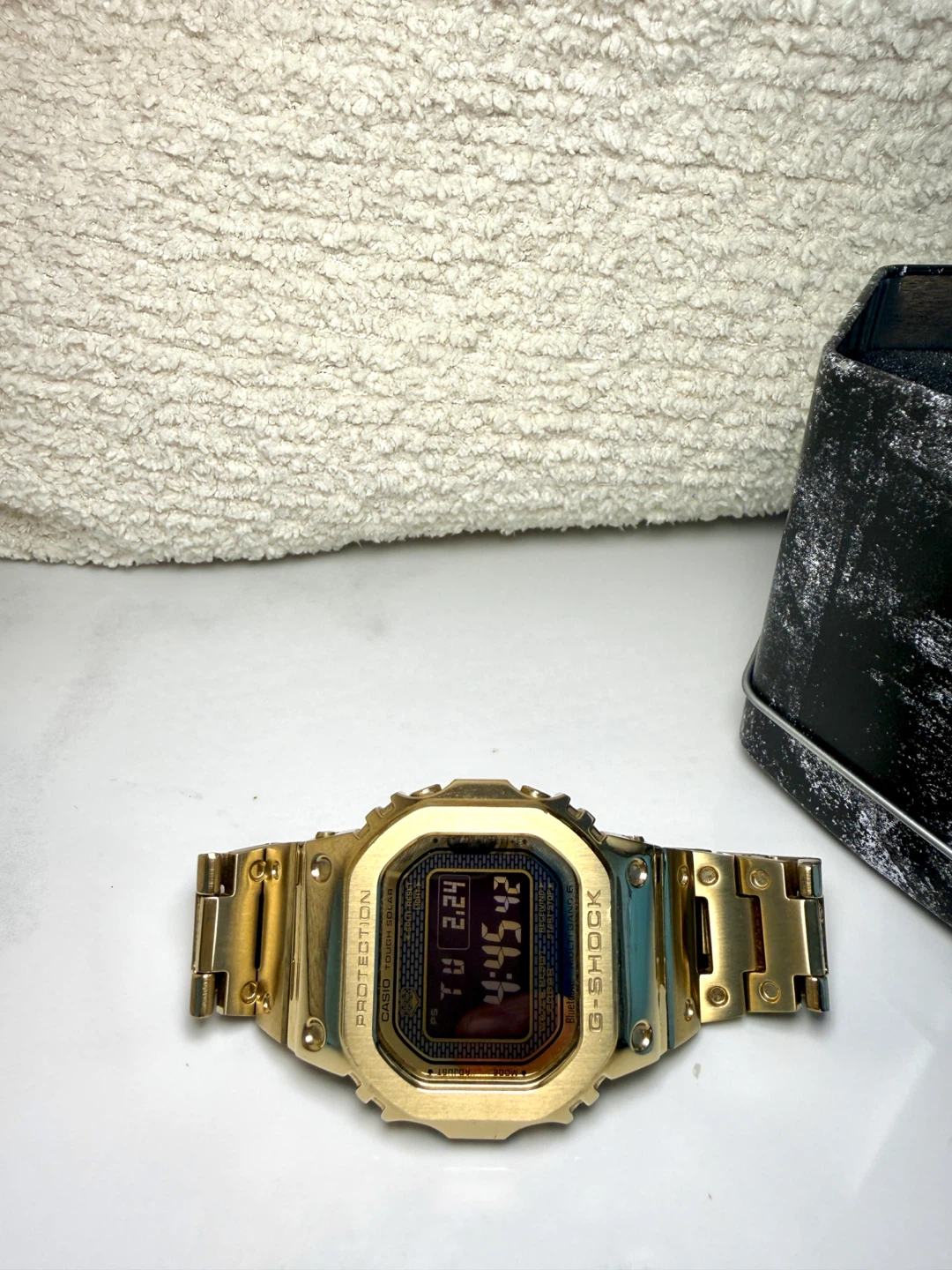 Casio G-SHOCK Gold Metal Solar/Bluetooth Watch - photo 3