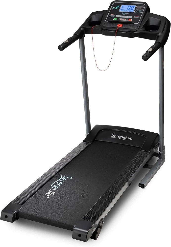 SereneLife SLFTRD418 Foldable Treadmill Like New - photo 2