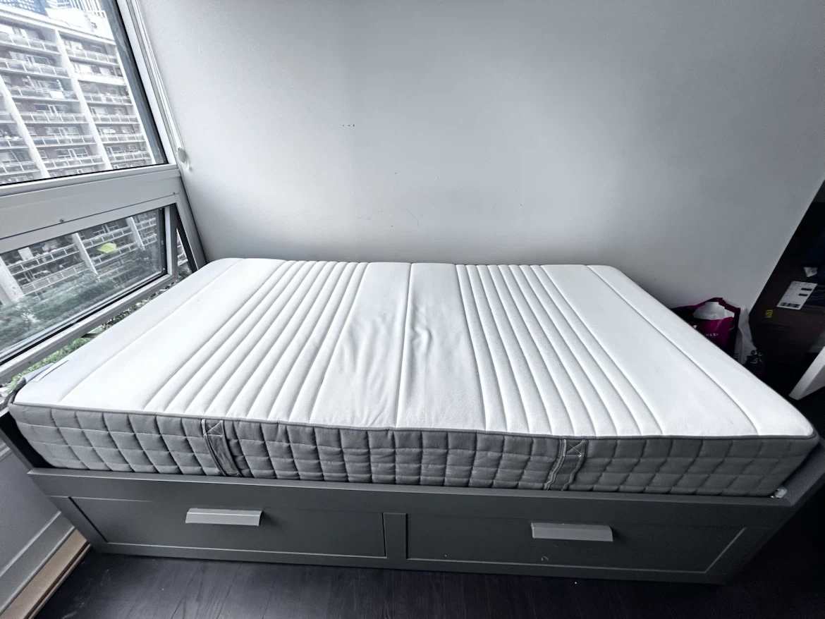 IKEA Twin Size Mattress + Free Pillow - photo 3